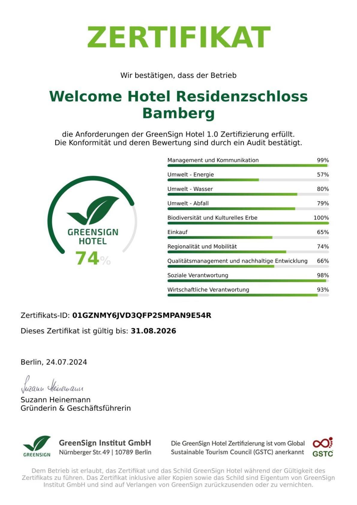 Welcome Residenzschloss 4* Bamberg